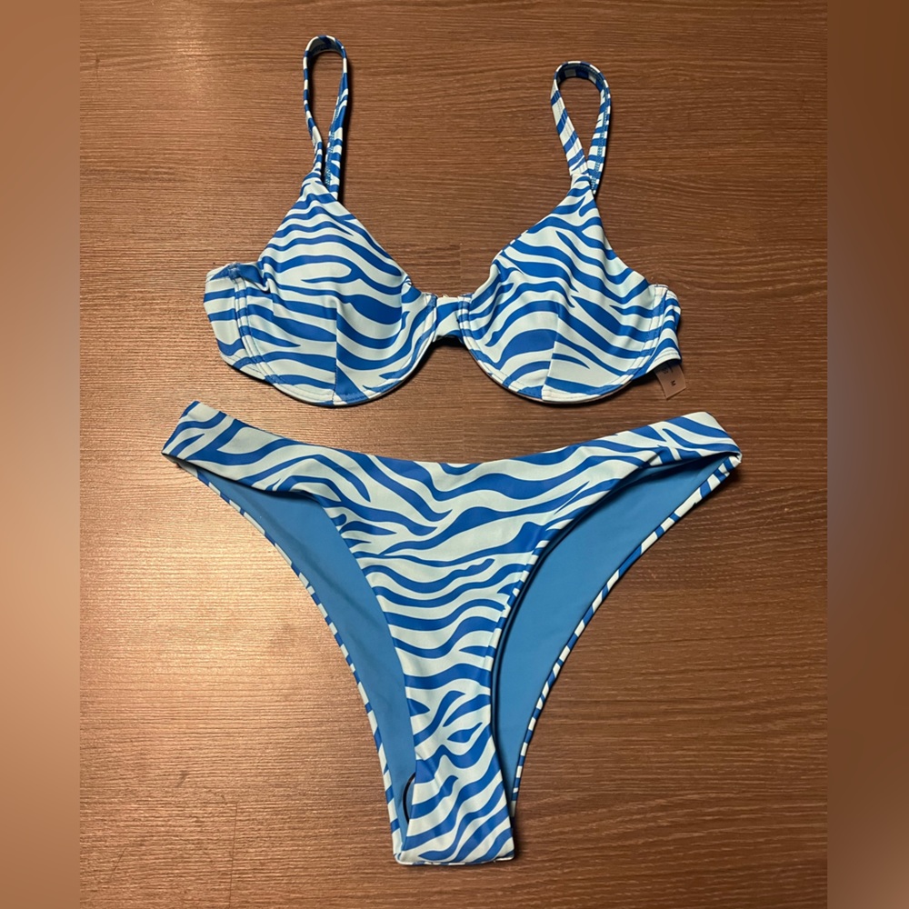 Blue Bikini Set